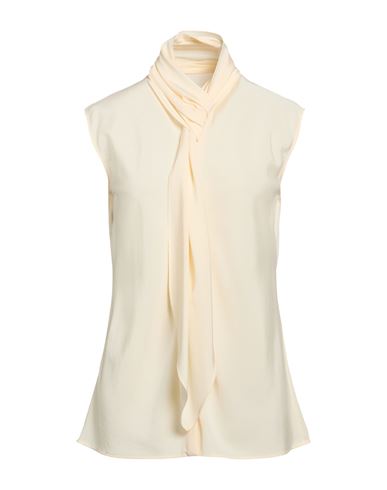 Alberta Ferretti Woman Shirt Ivory Size 6 Silk, Elastane In White