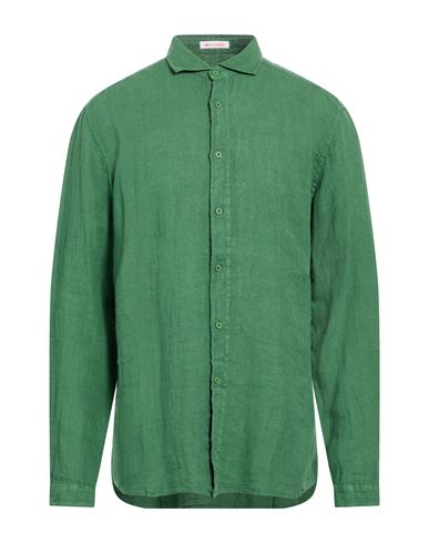Sundek Man Shirt Green Size Xxl Linen