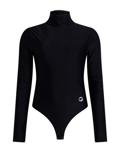 Coperni Woman Bodysuit Black Size M Polyamide, Elastane