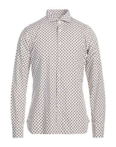 Agho Man Shirt Brown Size 15 ½ Cotton