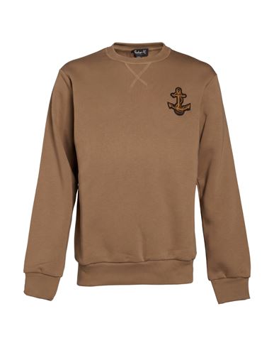 Sealup Man Sweatshirt Camel Size Xxl Cotton, Polyester