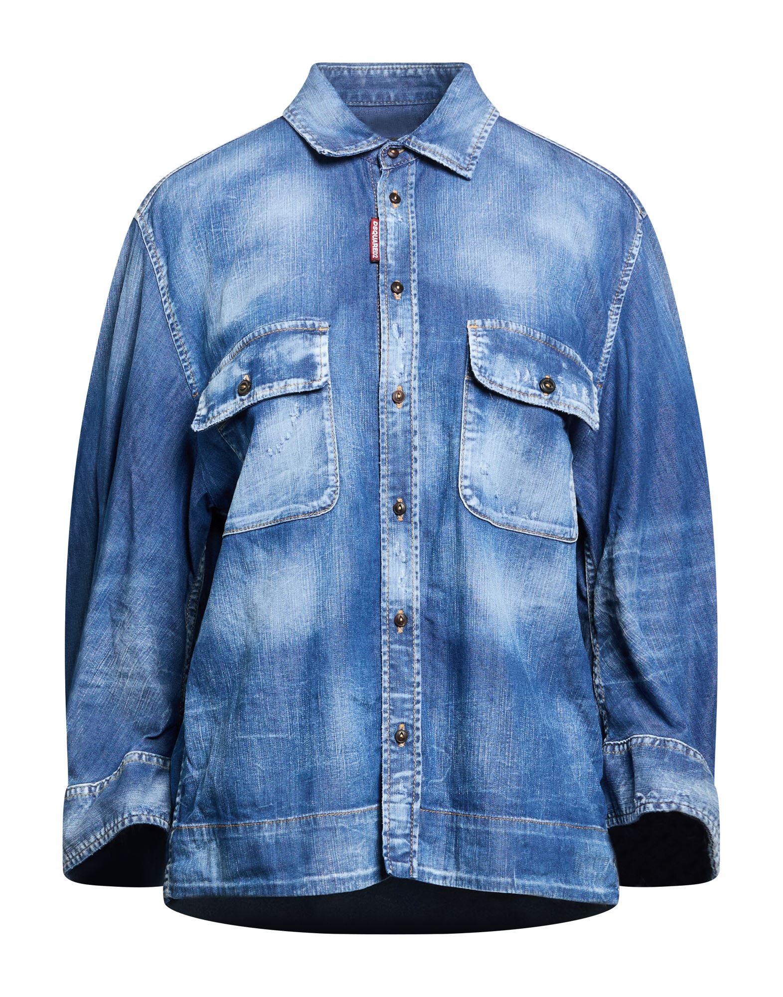 DSQUARED2 DSQUARED2 ΜΠΛΟΥΖΑΚΙΑ Πουκάμισο denim