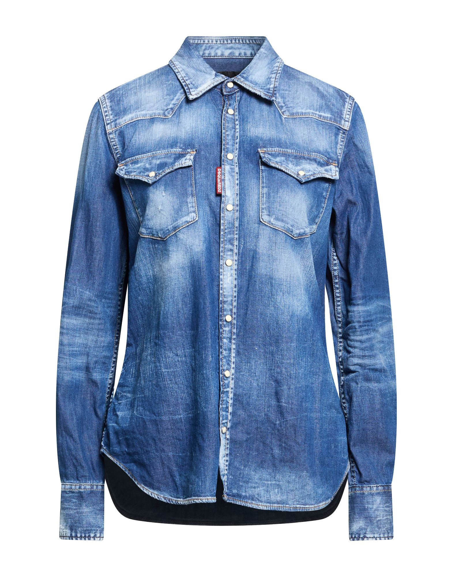 DSQUARED2 DSQUARED2 ΜΠΛΟΥΖΑΚΙΑ Πουκάμισο denim