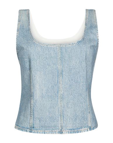 Top Mujer Azul profundo L,M,XXS Mujer