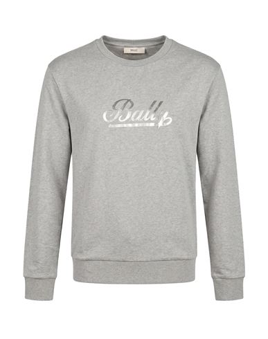 Bally Woman Sweatshirt Grey Size 4 Cotton, Nylon