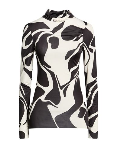 Suoli Woman T-shirt Black Size 6 Polyester, Elastane