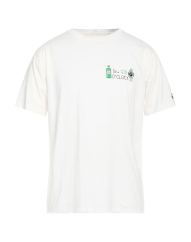 T-shirts Herren Weiß L Herren