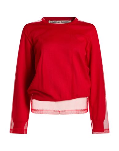 Comme Des Garçons Woman Sweater Red Size M Wool