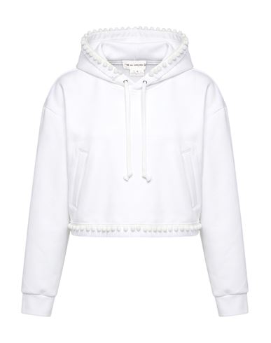 Comme Des Garçons Woman Sweatshirt White Size M Polyester, Nylon, Polyurethane