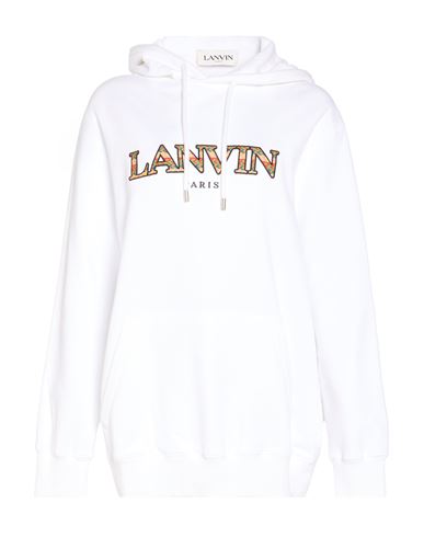Lanvin Woman Sweatshirt White Size M Cotton
