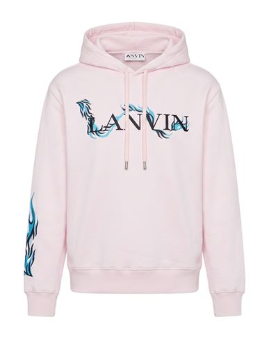 Lanvin Woman Sweatshirt Light Pink Size Xl Cotton