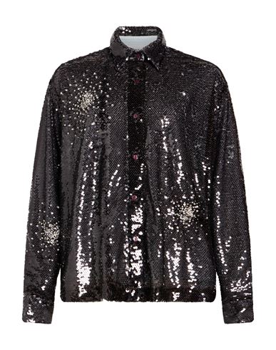 Des_phemmes Woman Shirt Charcoal Size 4 Polyester