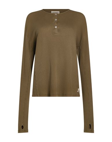 Carrer Woman T-shirt Military Green Size S Cotton