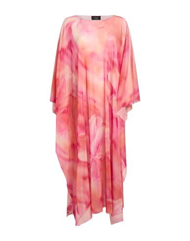 Clips Woman Maxi Dress Fuchsia Size Onesize Polyamide In Pink