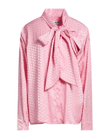 Msgm Camisa Mujer Rosa 42 Mujer