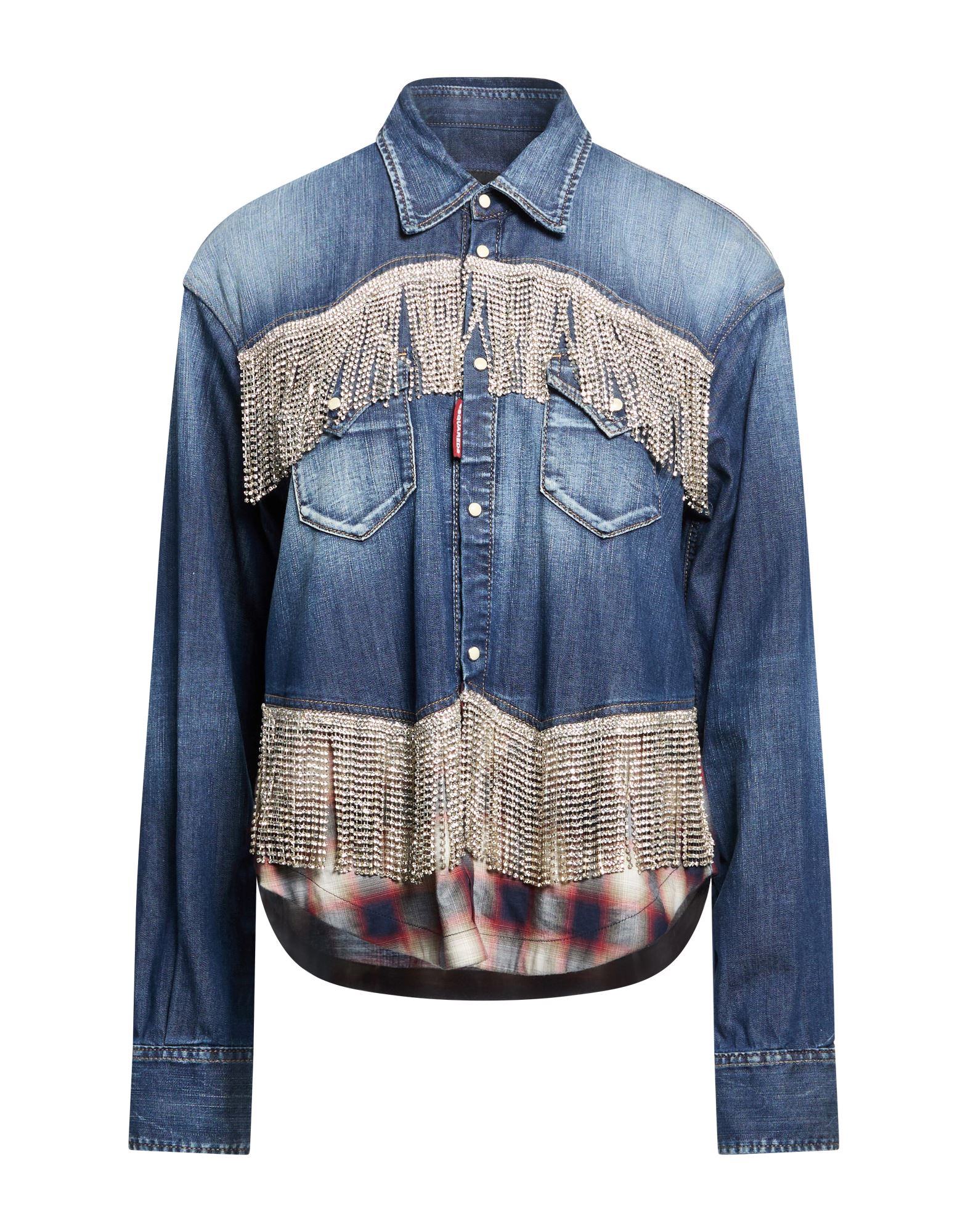 DSQUARED2 DSQUARED2 ΜΠΛΟΥΖΑΚΙΑ Πουκάμισο denim
