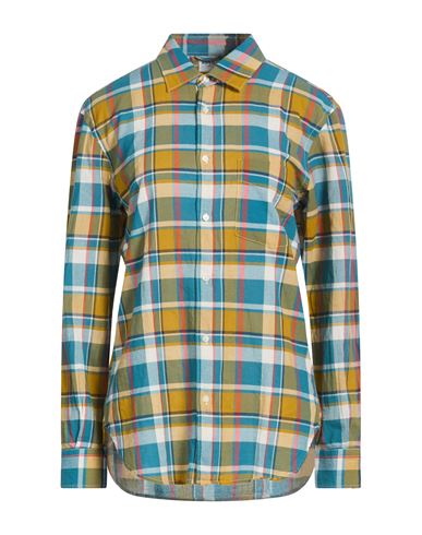 Aspesi Woman Shirt Marigold Size S Cotton In Yellow