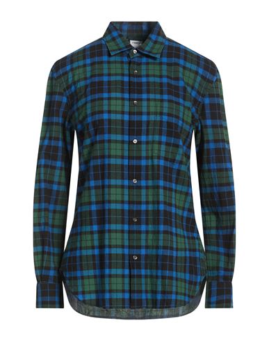 Aspesi Woman Shirt Blue Size S Cotton