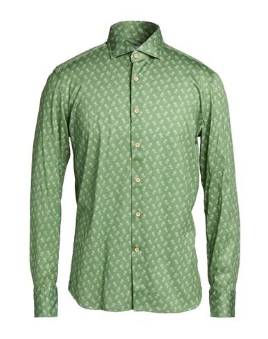 Sonrisa Man Shirt Light Green Size 15 ½ Cotton