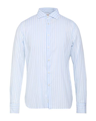 Guy Rover Man Shirt Azure Size 15 ½ Cotton In Blue