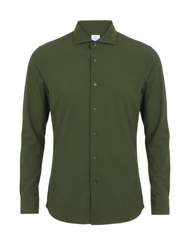 Truzzi Man Shirt Green Size 15 ½ Nylon, Seacell