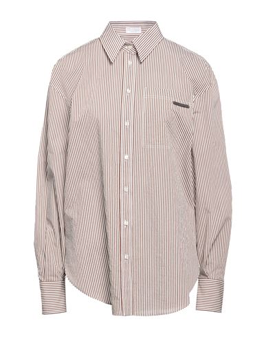 Hemd Damen Braun M Damen