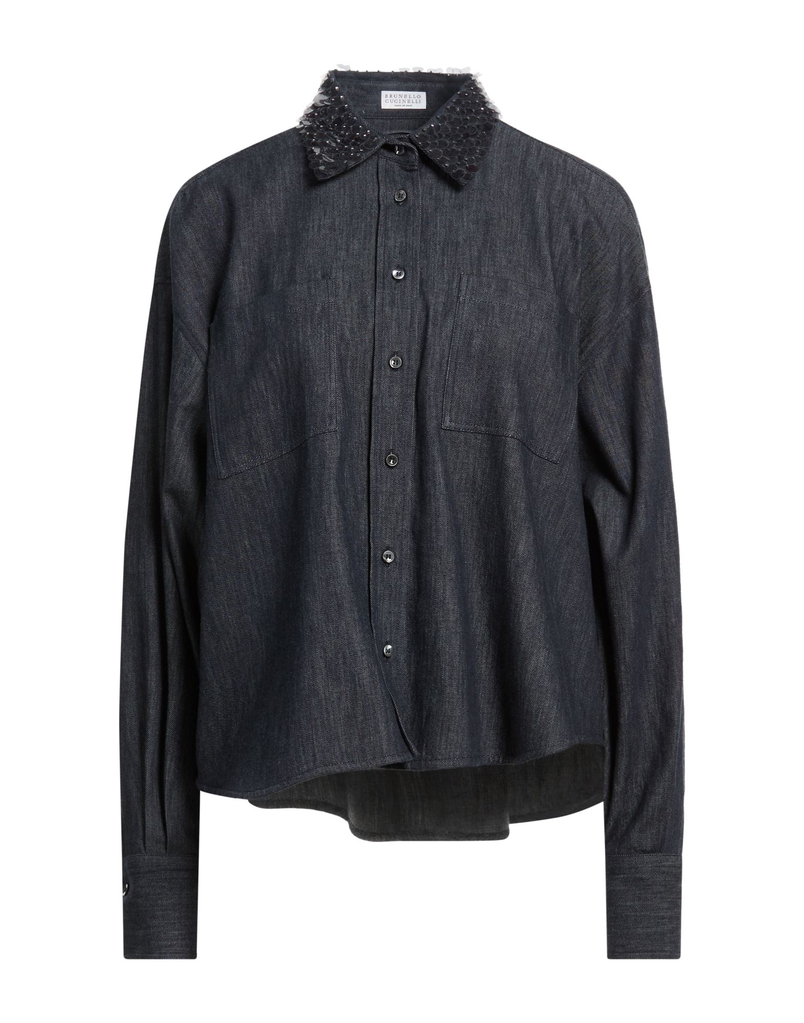 BRUNELLO CUCINELLI BRUNELLO CUCINELLI ΜΠΛΟΥΖΑΚΙΑ Πουκάμισο denim