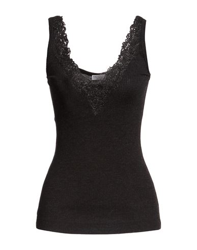 Brunello Cucinelli Woman Tank Top Black Size Xs Wool