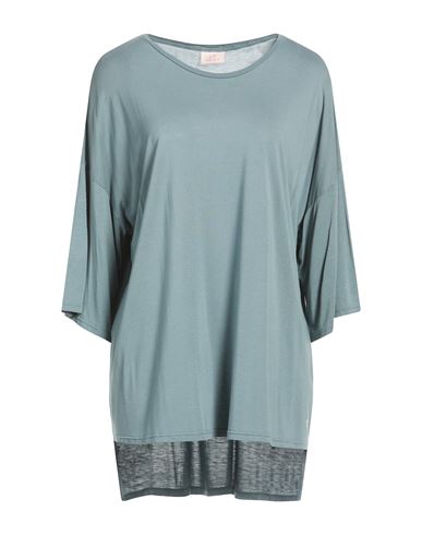 Deha Woman T-shirt Slate Blue Size Xs Viscose