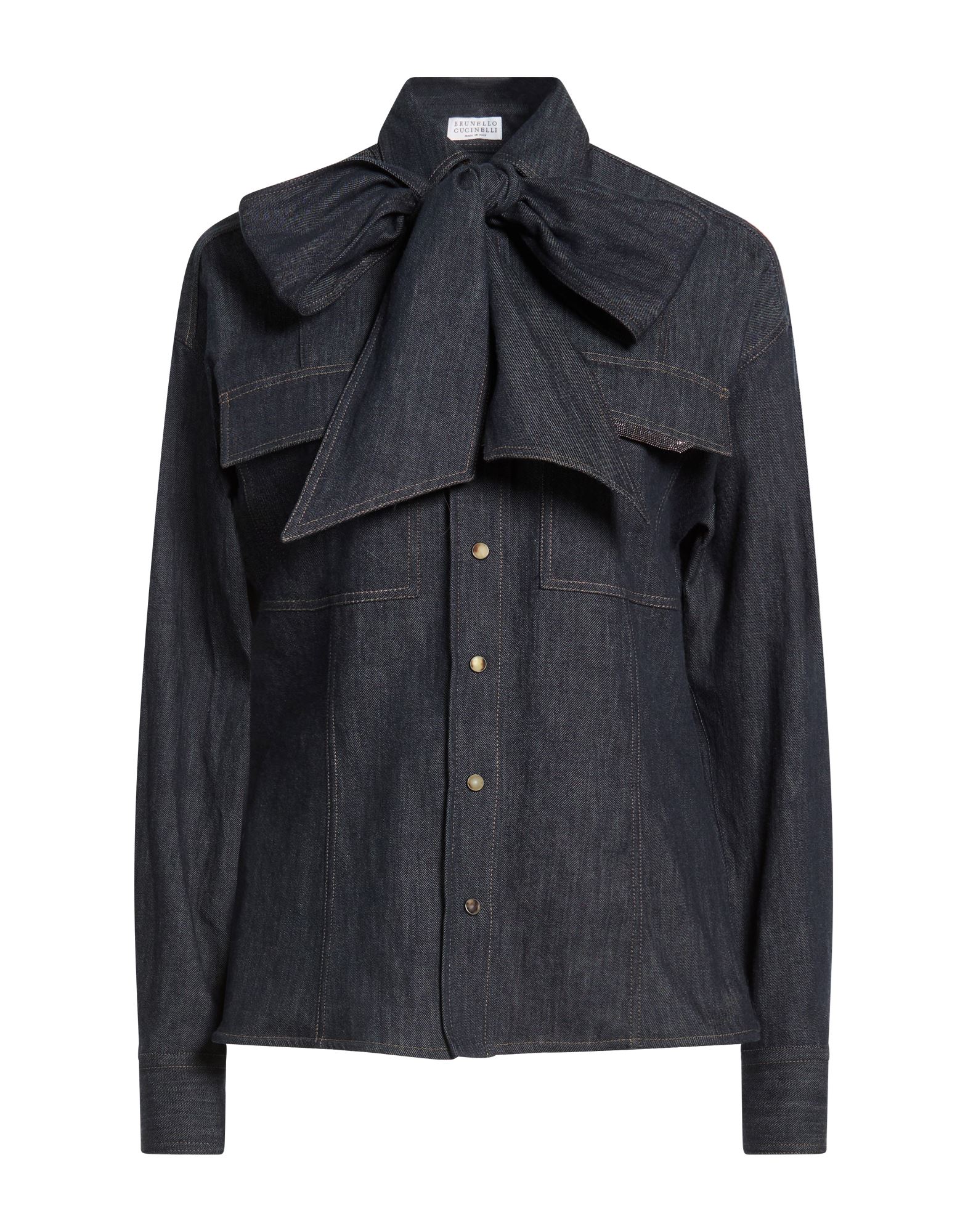 BRUNELLO CUCINELLI BRUNELLO CUCINELLI ΜΠΛΟΥΖΑΚΙΑ Πουκάμισο denim
