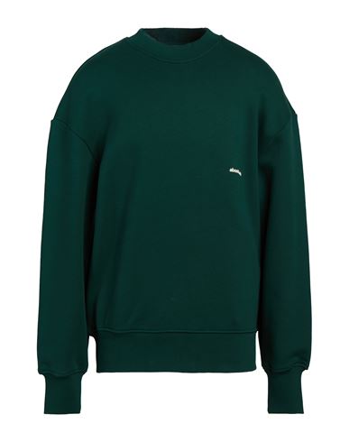 Aboutblank About:blank Man Sweatshirt Dark Green Size L Cotton
