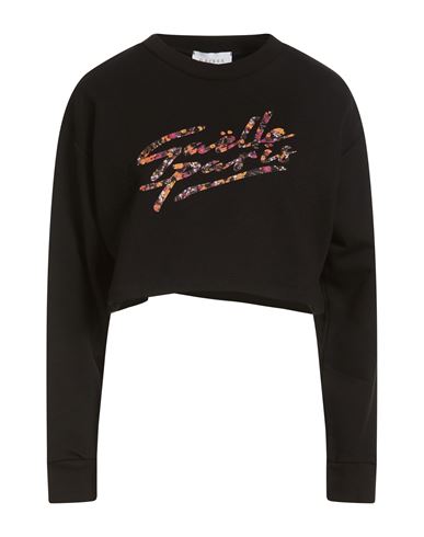 Gaelle Paris Gaëlle Paris Woman Sweatshirt Black Size 1 Cotton