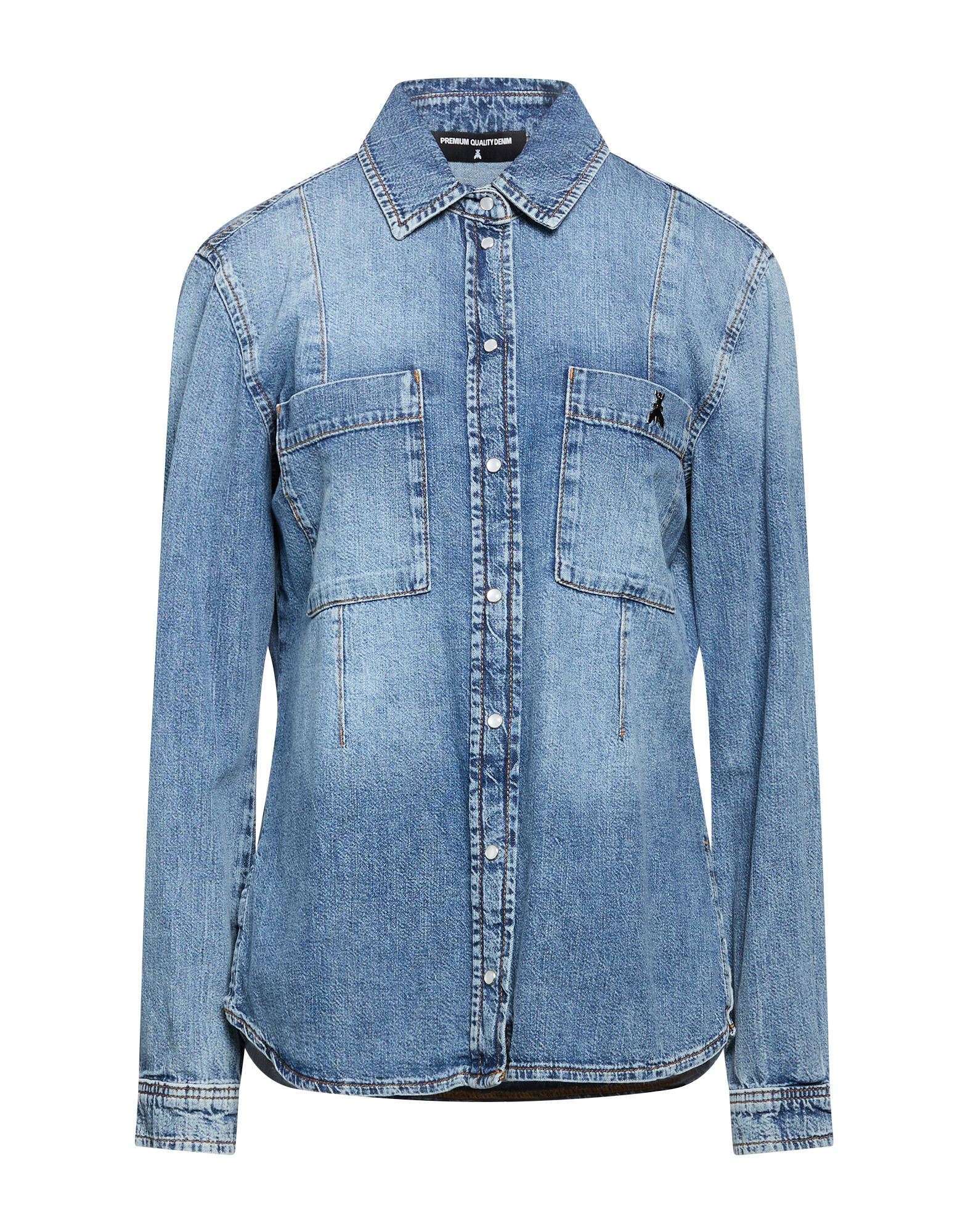 PATRIZIA PEPE ΜΠΛΟΥΖΑΚΙΑ Πουκάμισο denim