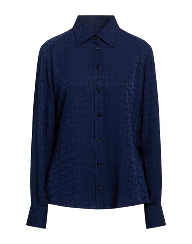 Dolce & Gabbana Woman Shirt Blue Size 4 Silk