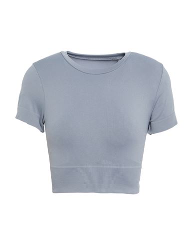 4th & Reckless Woman T-shirt Grey Size S Recycled Polyacrylic, Elastane