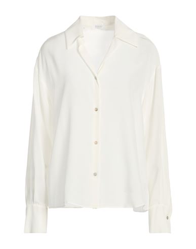 Barba Napoli Woman Shirt White Size 8 Silk