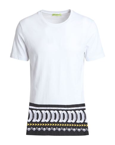 Versace Jeans Man T-shirt White Size S Cotton