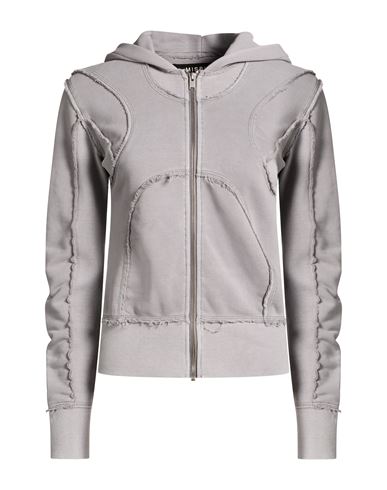 Misbhv Woman Sweatshirt Grey Size S Cotton, Polyester