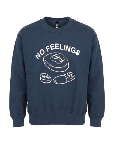 No Problemo Man Sweatshirt Navy Size S Cotton