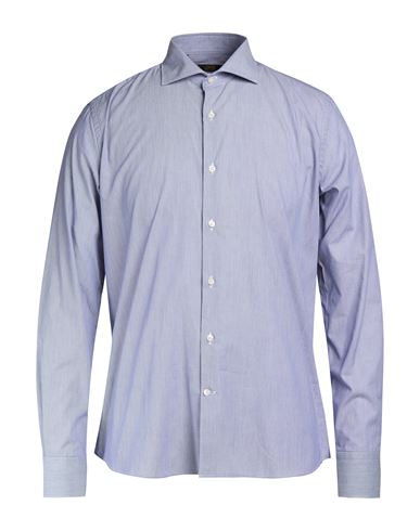 Cavalli Class Man Shirt Midnight Blue Size 15 ½ Cotton