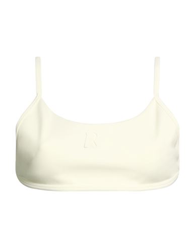 Represent Woman Top Off White Size 8 Polyamide, Elastane In Neutral