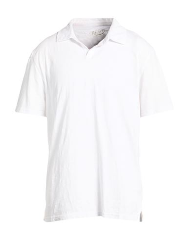 Bl'ker Man Polo Shirt White Size Xxl Cotton