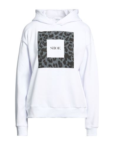 Shoe® Shoe Woman Sweatshirt White Size S Cotton