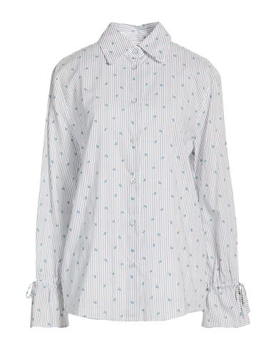 Jacob Cohёn Woman Shirt White Size 4 Cotton