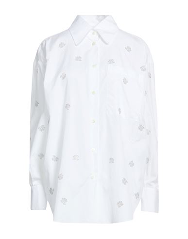 Jacob Cohёn Woman Shirt White Size 6 Cotton
