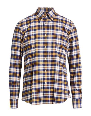 Grigio Man Shirt Blue Size 15 ¾ Cotton In Brown