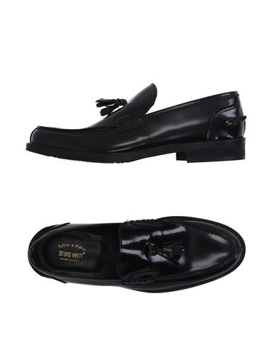 Bruno Verri Man Loafers Black Size 9 Soft Leather
