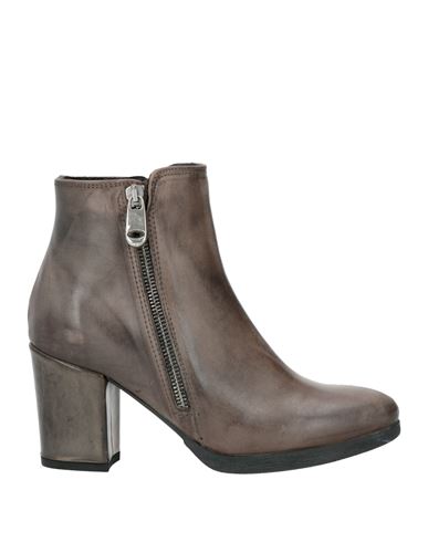 Cafènoir Woman Ankle boots Lead Size 5 Soft Leather