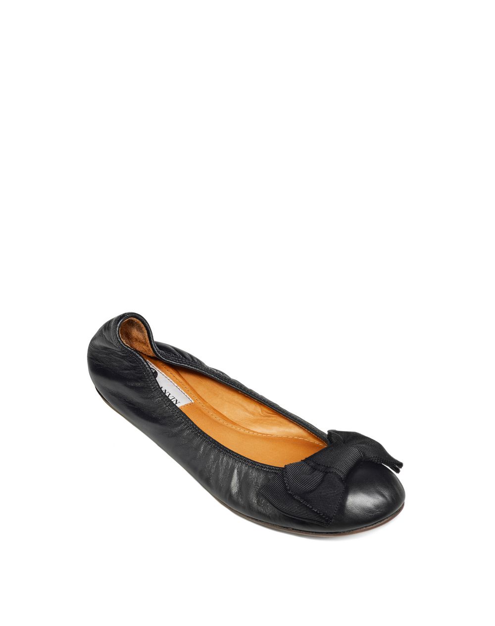 Lanvin BLACK BALLET FLAT IN LAMBSKIN, Ballerinas Women | Lanvin Online Store
