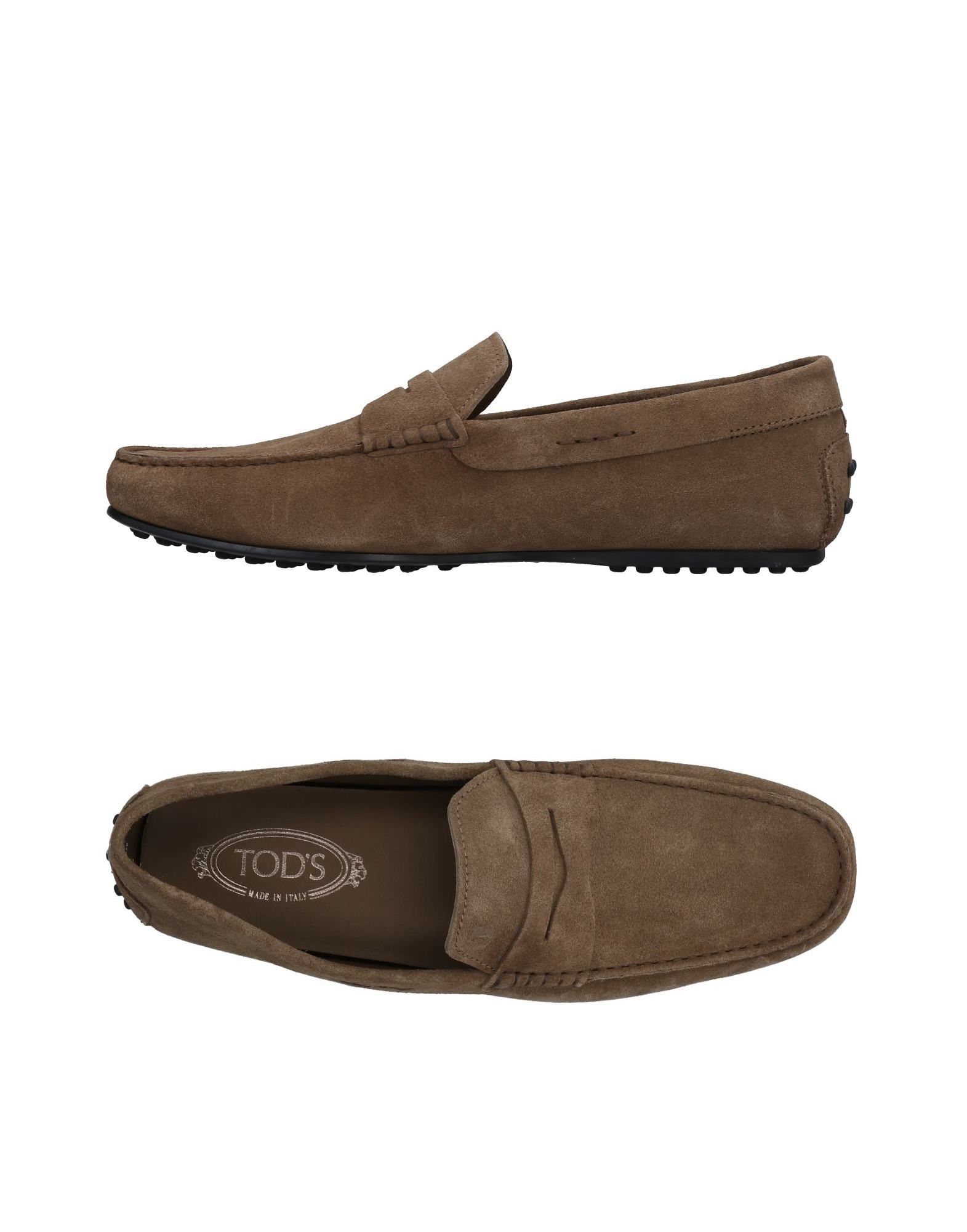 Tod's Loafers In Grey